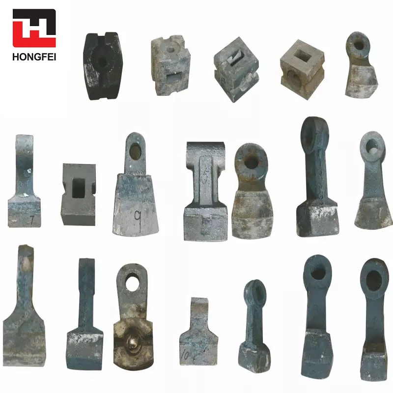 Factory Supply Casting Hammer Crusher Parts Wear Resistant Mining Rock Hammers for Crusher